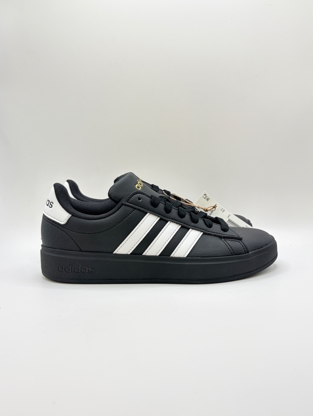 Adidas Grand Court 2.0 Women's Black and White Sneakers Size 5 US